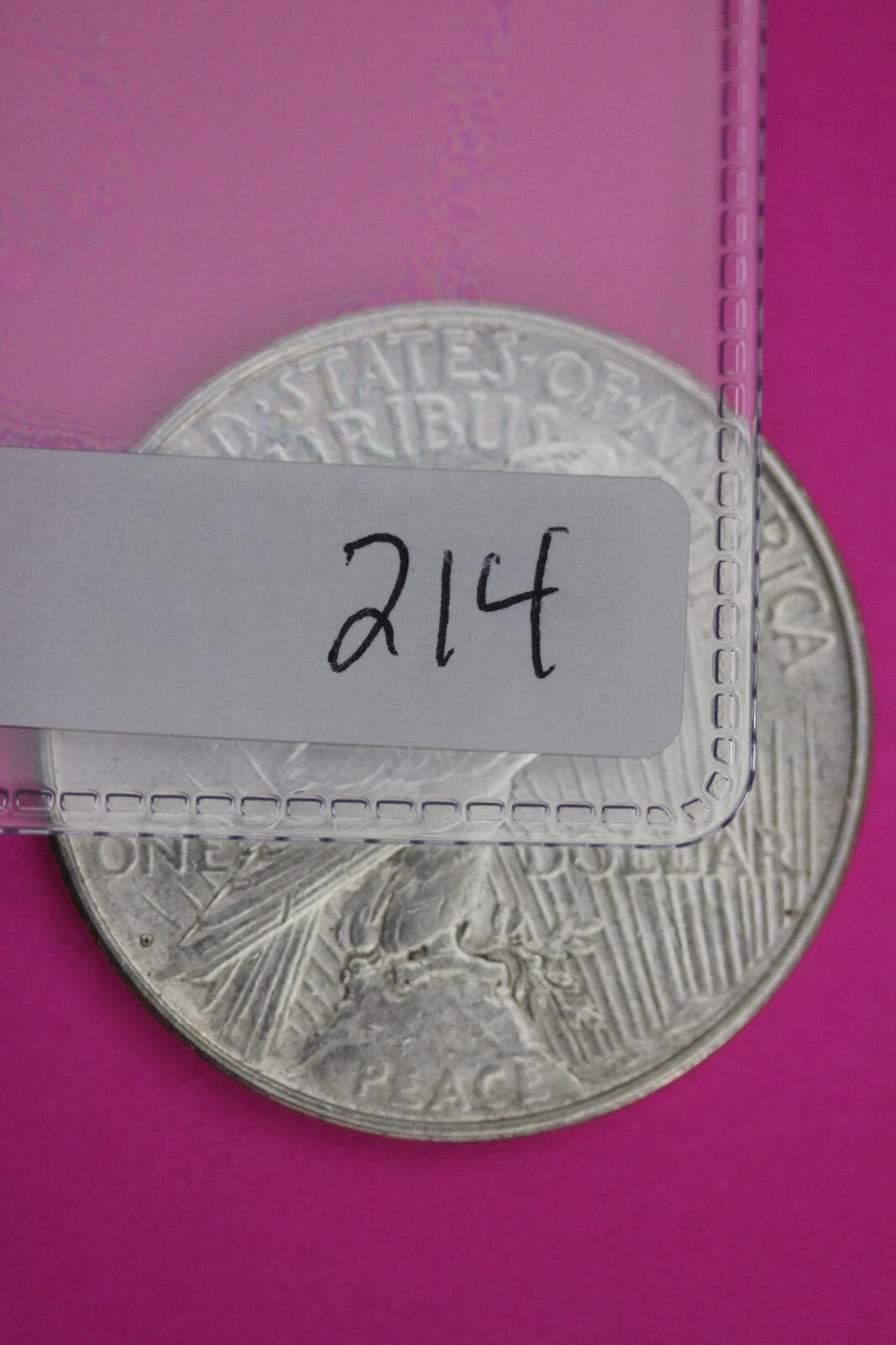 High Grade 1923 D Liberty Peace Silver Dollar Denver Mint Nice Luster 214