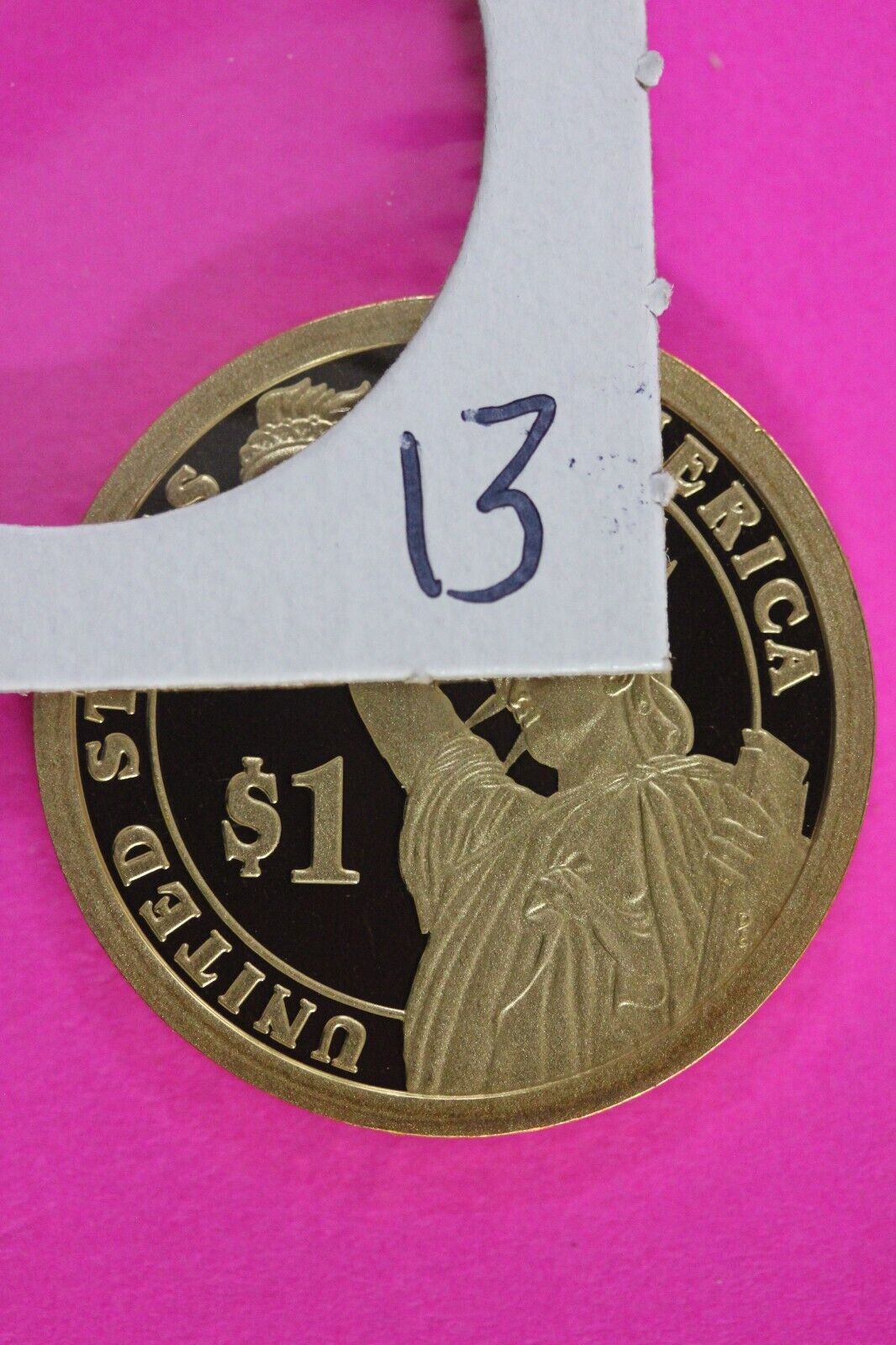 Proof 2012 S Chester Arthur Presidential Dollar DCAM Same Coin In Pics TOM 13