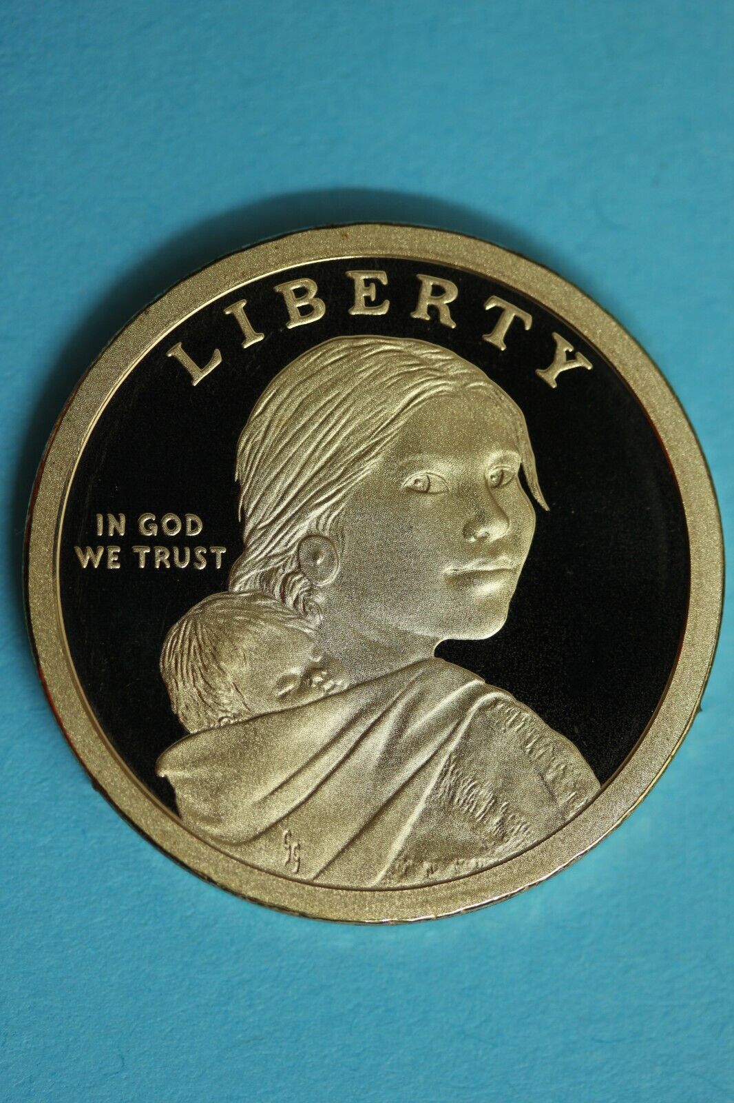 Gem Proof 2013 S Sacagawea Dollar Ultra Deep Cameo Exact Coin Pictured TOM 13
