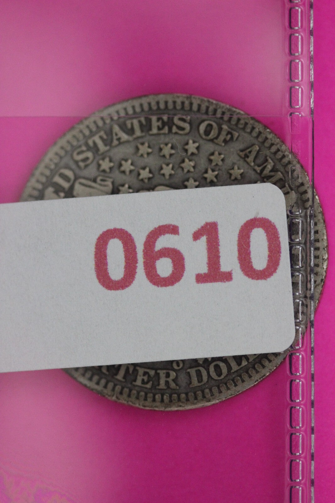 1904 O Barber Liberty Silver Quarter Guaranteed Authentic & Genuine Coin 0610N