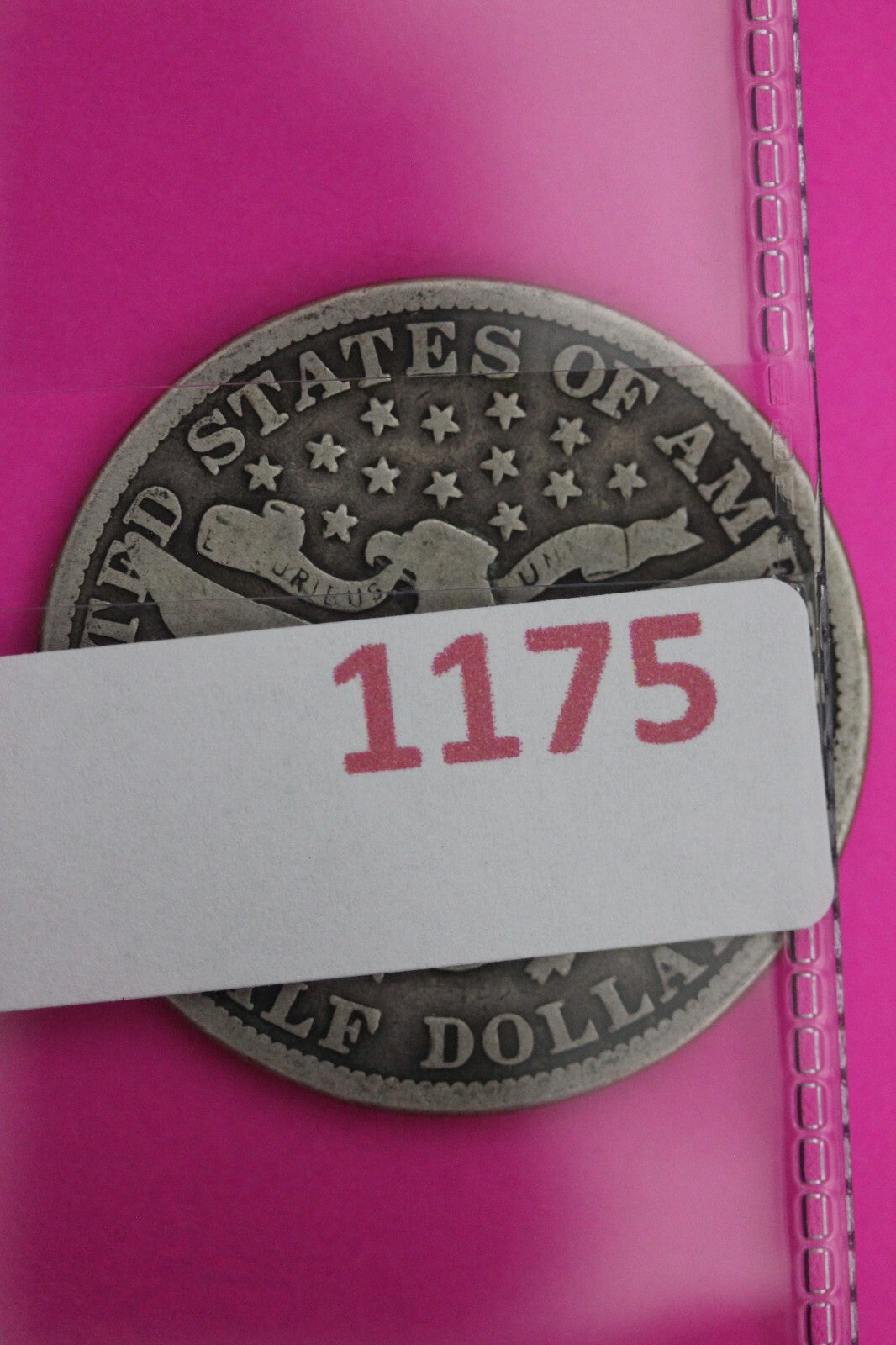 1910 P Barber Liberty Half Dollar Silver Coin Guaranteed Authentic Genuine 1175