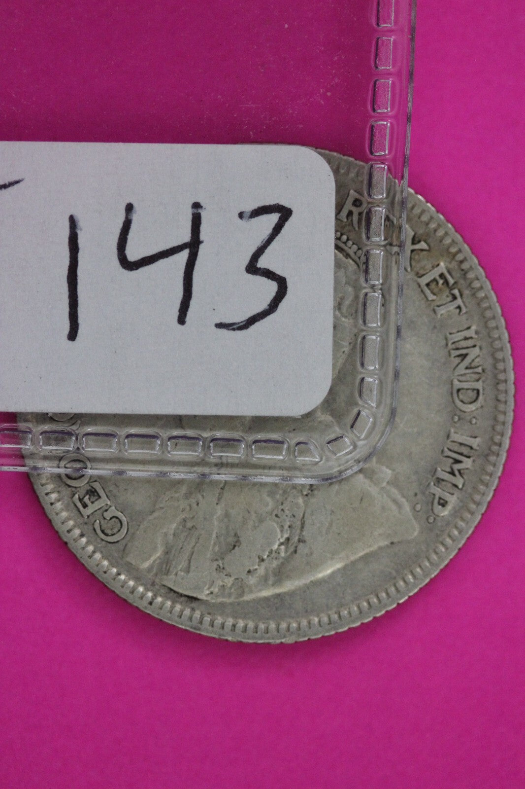 Rare Bar & Dot 1936 Canada Silver Quarter Scarce Key Date Coin .800 Fine 143