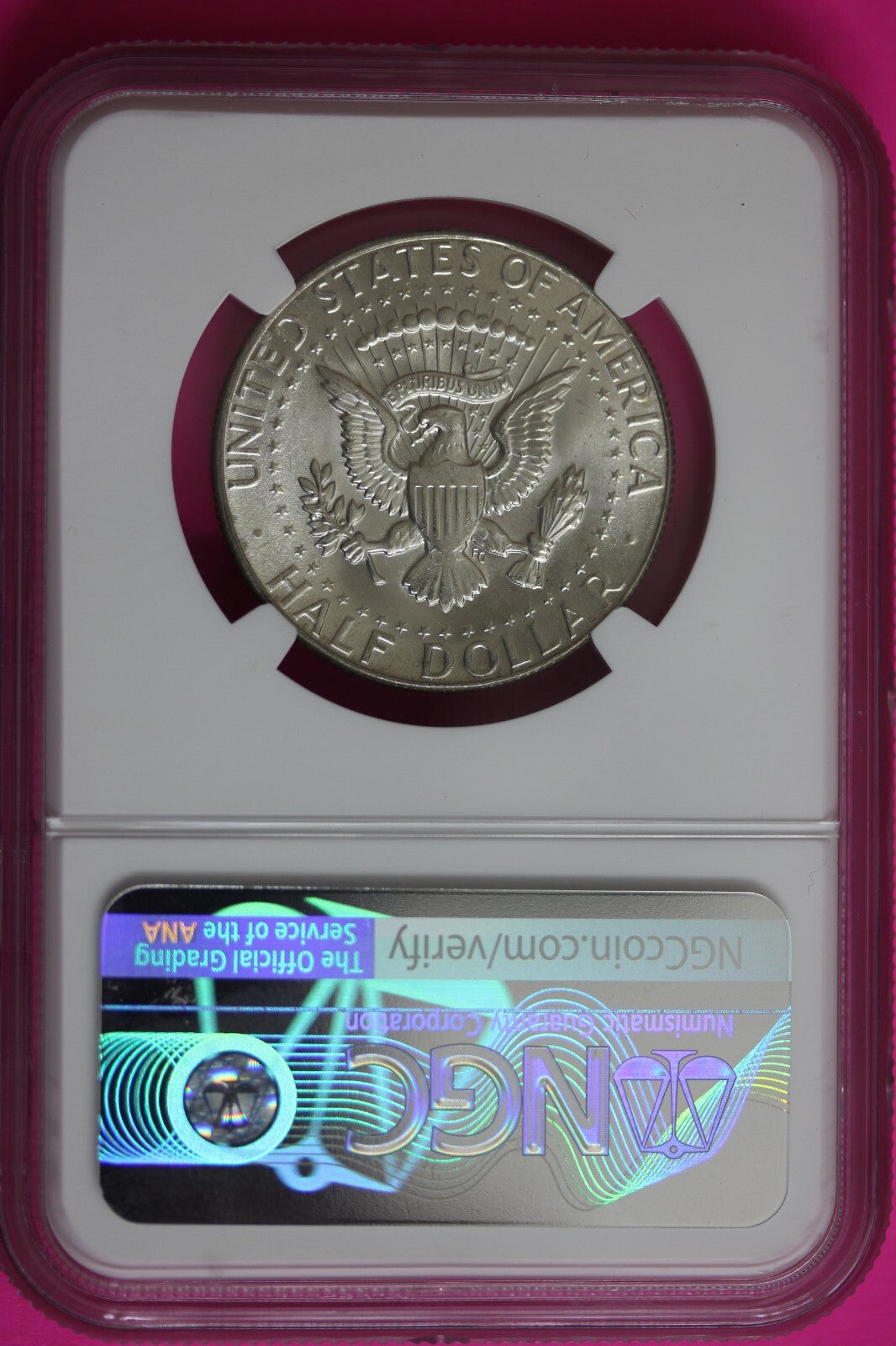1969 D MS 64 Kennedy Half Dollar NGC Graded Certified Authentic Slab Silver 1368