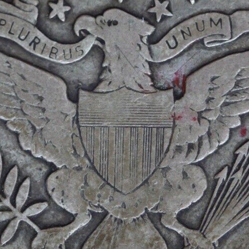 1907 D Barber Liberty Half Dollar Silver Coin Rare In Better Condition Denver 49