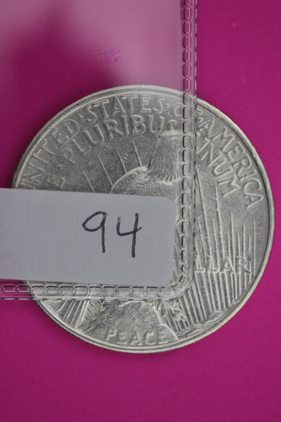 High Grade 1926 D Liberty Peace Silver Dollar Denver Mint Rare Semi Key Date 94