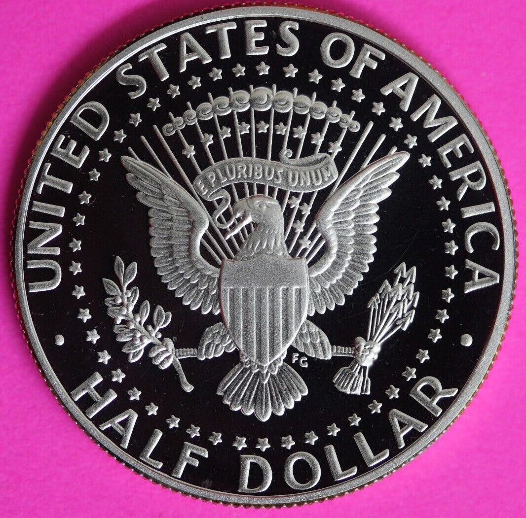 GEM Proof Silver 1992 S John F Kennedy Half Dollar Exact Coin Shown Tom 48