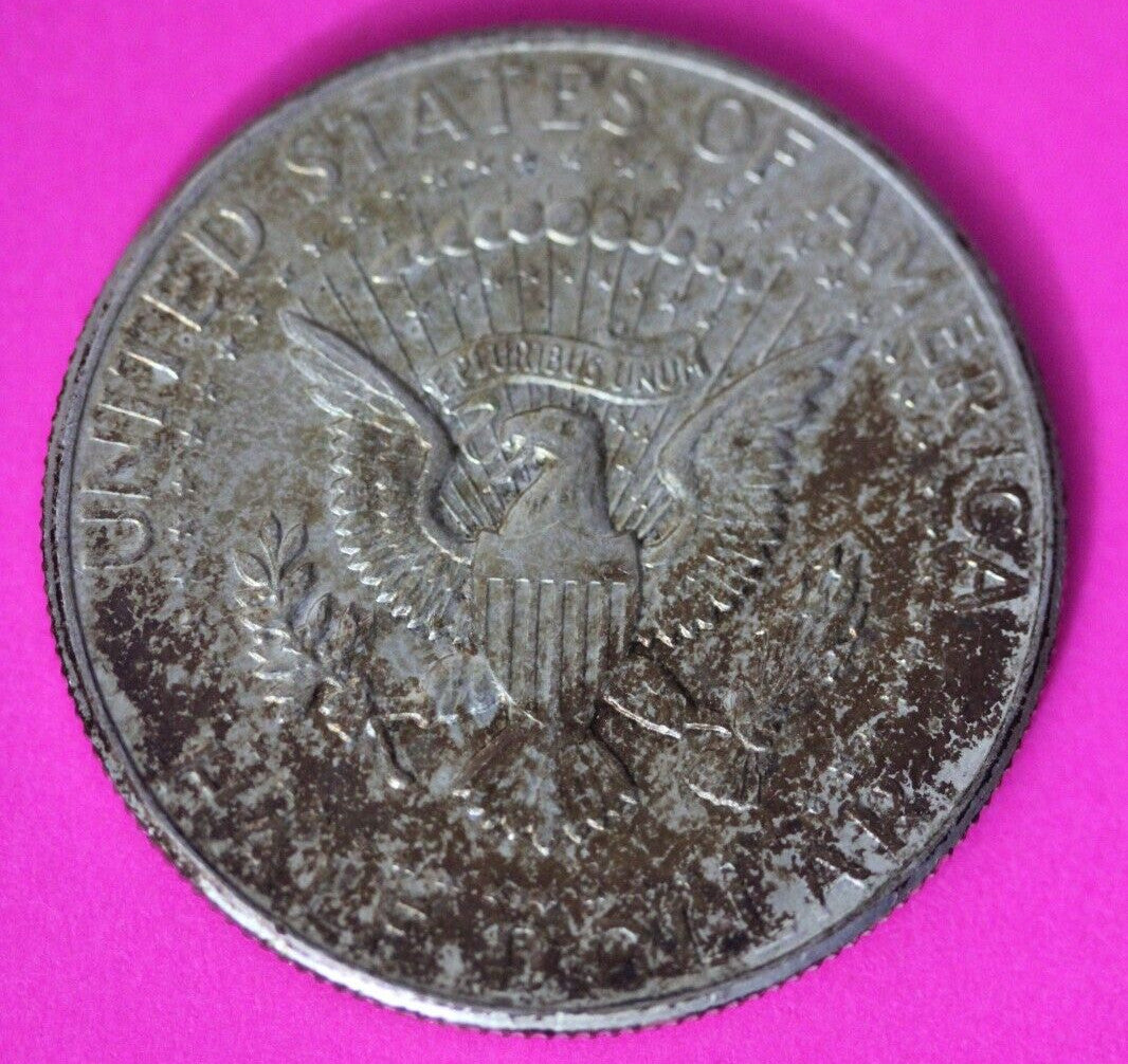 Nicely Toned 1964 P John F Kennedy Silver Half Dollar Exact Gem Coin Shown 11