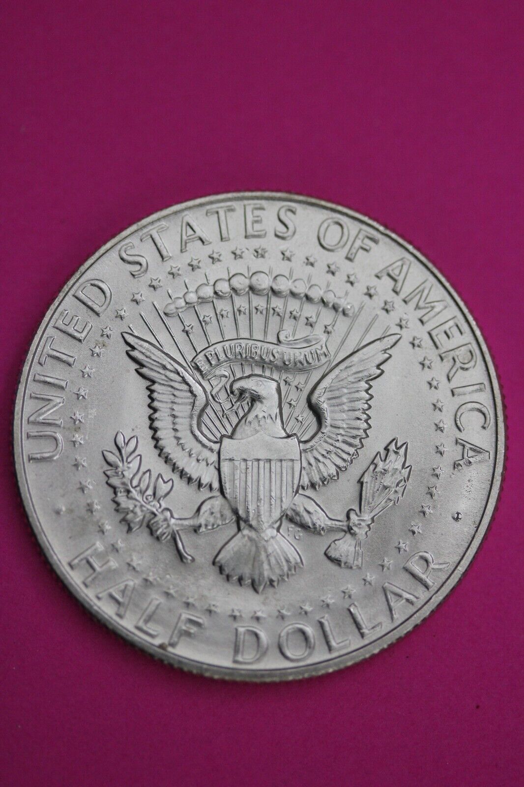 Gem BU 1968 D John F Kennedy Half Dollar 40% Silver Same Coin In Pics TOM 13