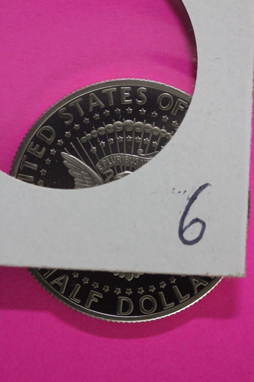 Gem Proof 1995 S Clad Kennedy Half Dollar Deep Cameo Same Coin In Pics TOM 06