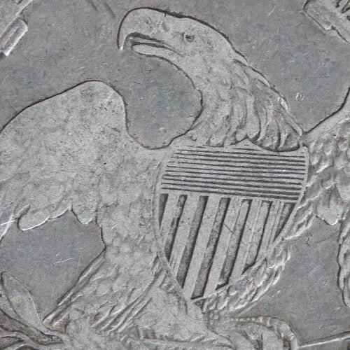 1819/18 Capped Liberty Bust Half Dollar Very Rare Erupting Star 2 O-104 OCE 85