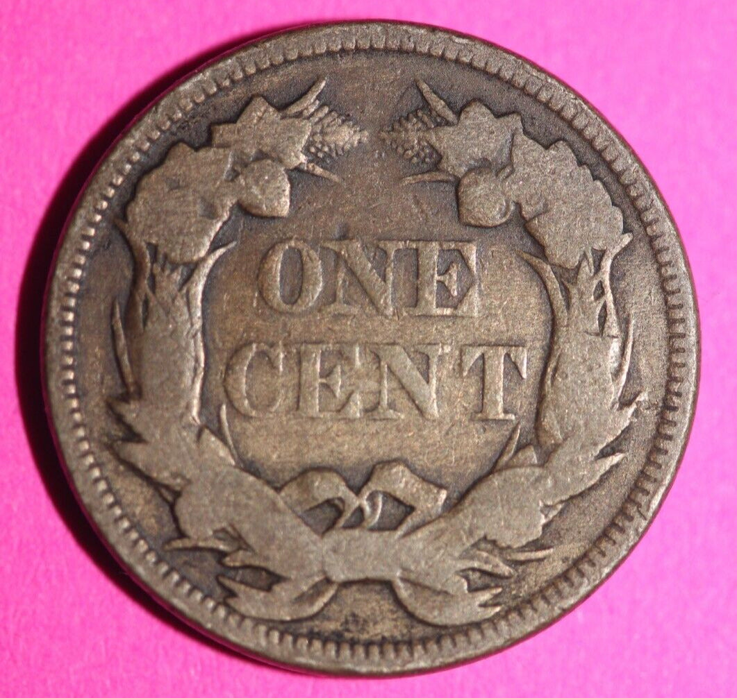1858 Flying Eagle Cent Penny Exact Scarce Early Type Exact Coin as Pictured 83