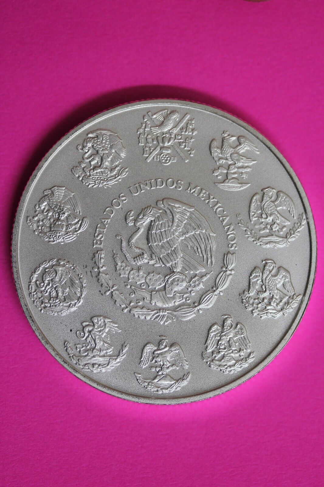 Gem BU 2013 Mexico Libertad Same Coin In Pics 1 Onza 1 OZ .999 Silver Coin 161