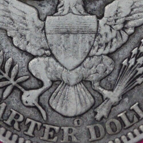1902 O Barber Liberty Silver Quarter Scarce Semi Key Date New Orleans Mint 62
