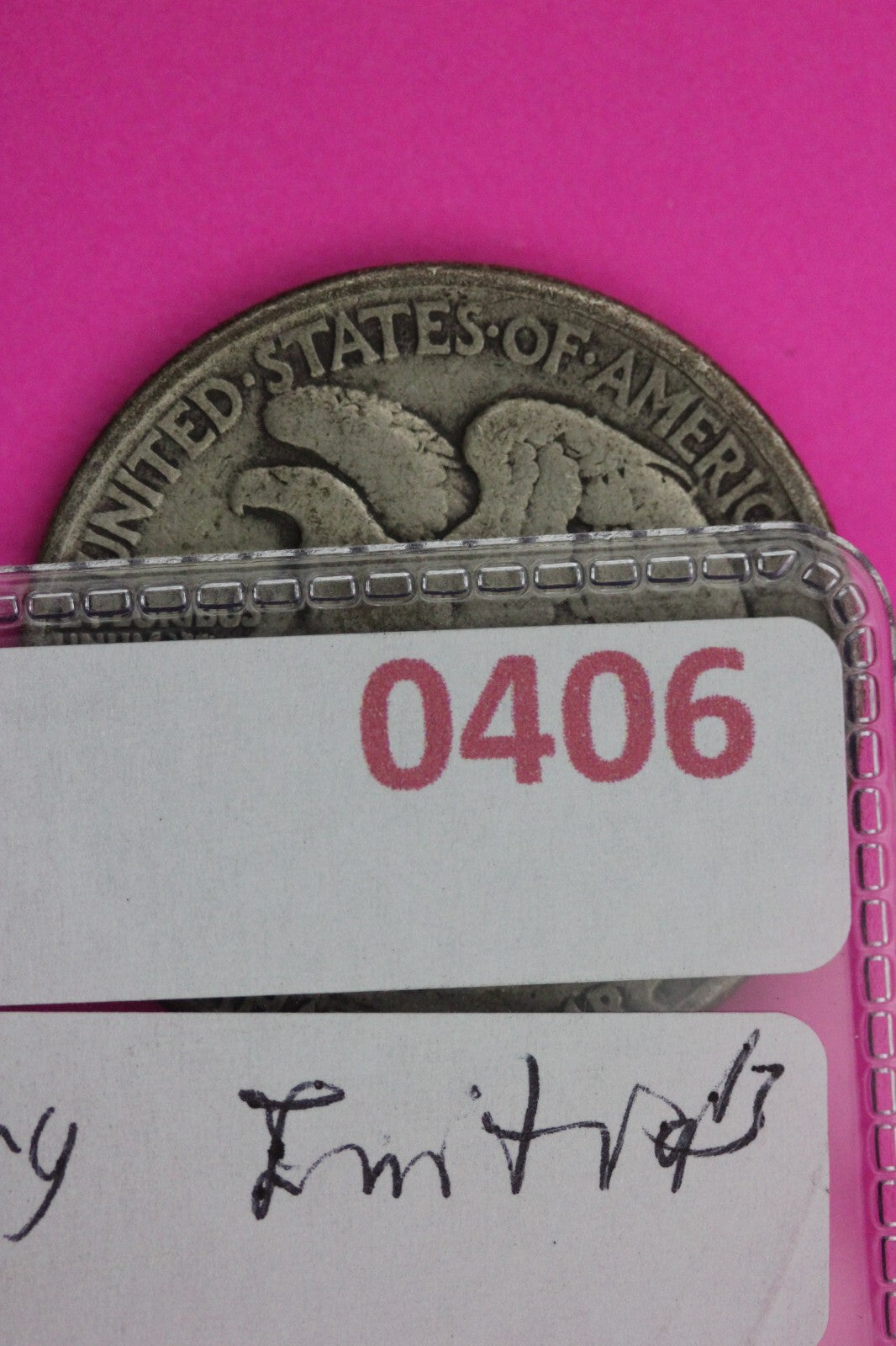 1943 P Walking Liberty Walker Half Dollar Missing Designors Initials Coin 0406N