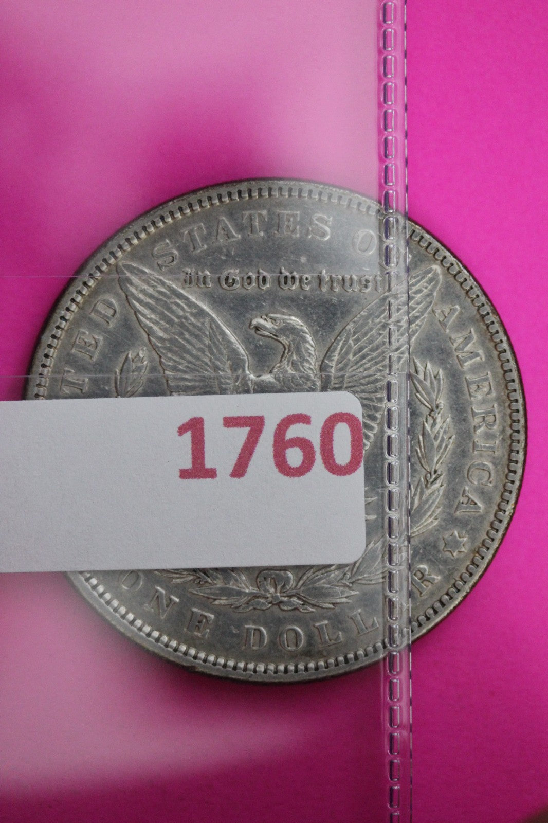 1892 P Morgan Lady Liberty Silver Dollar Guaranteed Authentic & Genuine 1760