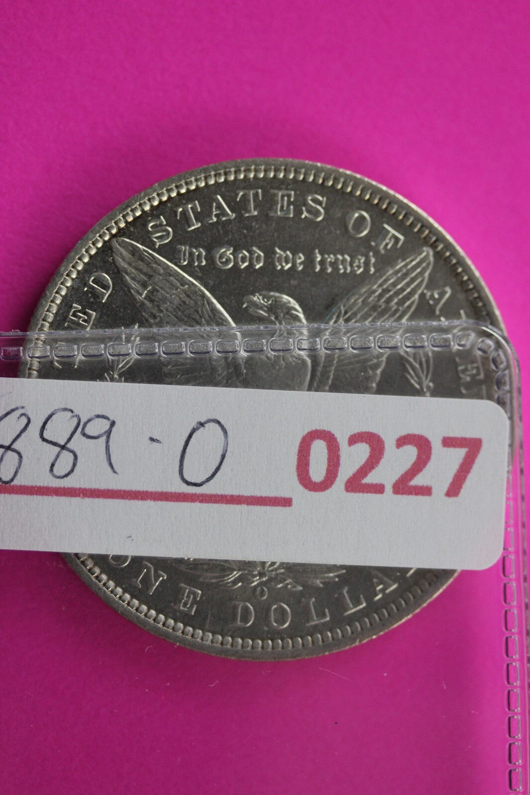 1889 O Morgan Lady Liberty Rare Date Silver Dollar Guaranteed Authentic 0227N