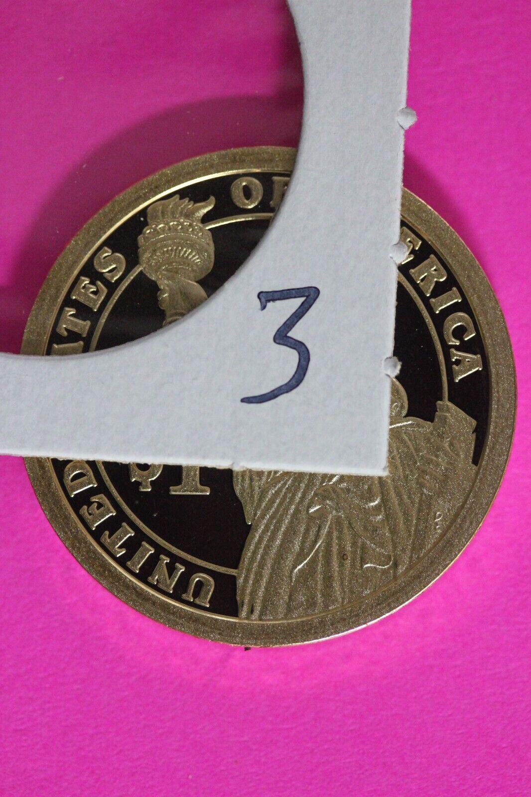 Proof 2012 S Grover Cleveland 1 Presidential Dollar DCAM Exact Coin Shown TOM 03