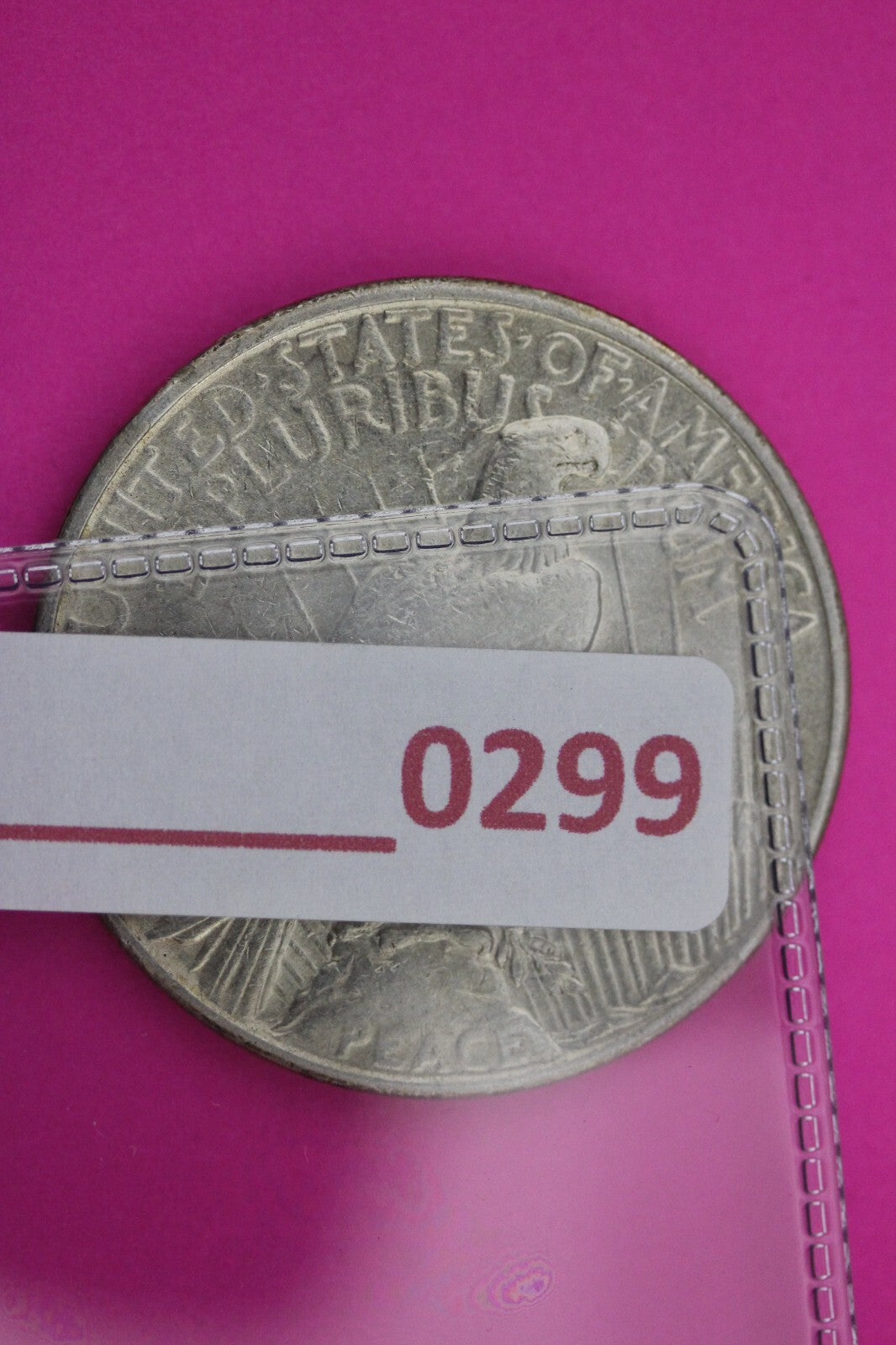 High Grade 1926 D Peace Silver Dollar LIberty Coin Guaranteed Authentic 0299N