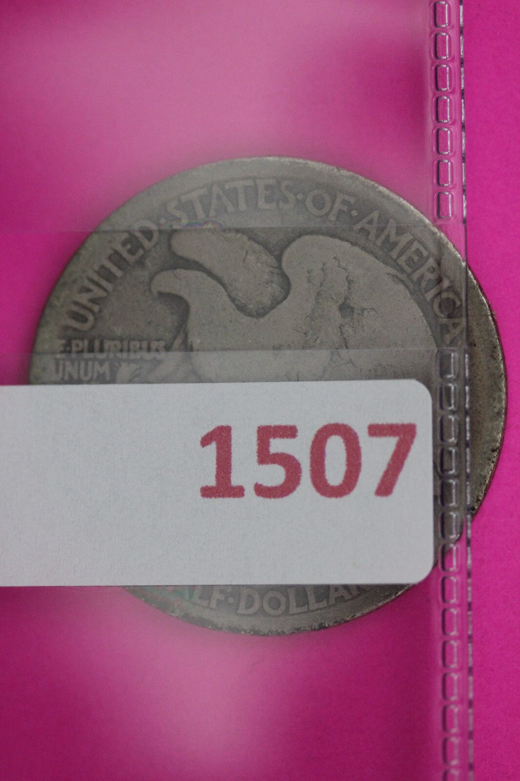 1917 Obverse S Walking Liberty Silver Half Dollar Guaranteed Authentic Coin 1507