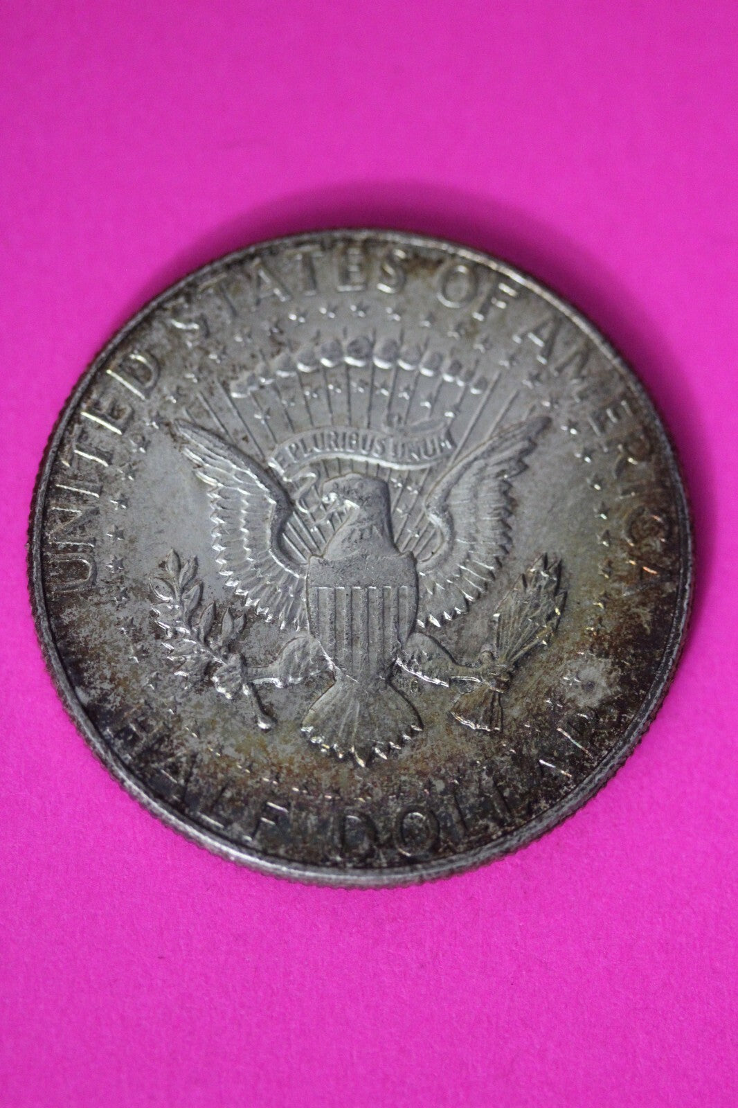 Nicely Toned 1964 P John F Kennedy Silver Half Dollar Exact Gem Coin Shown 08