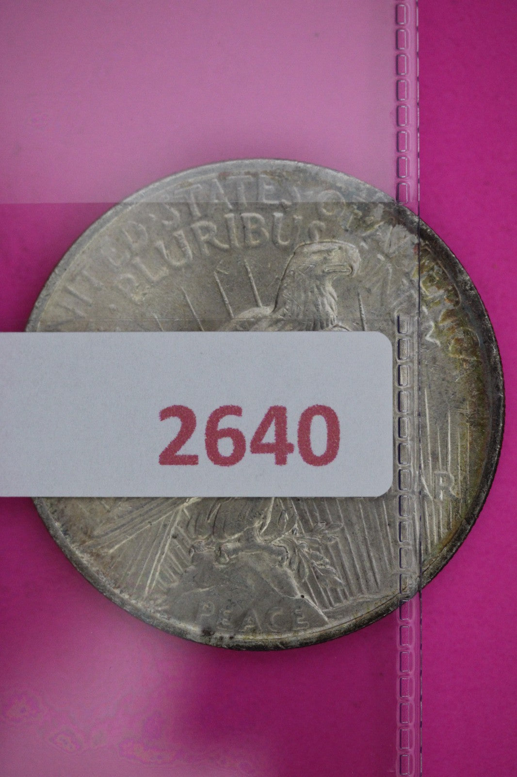 High Grade 1923 P Peace Silver Dollar LIberty Coin Authentic & Genuine 2640