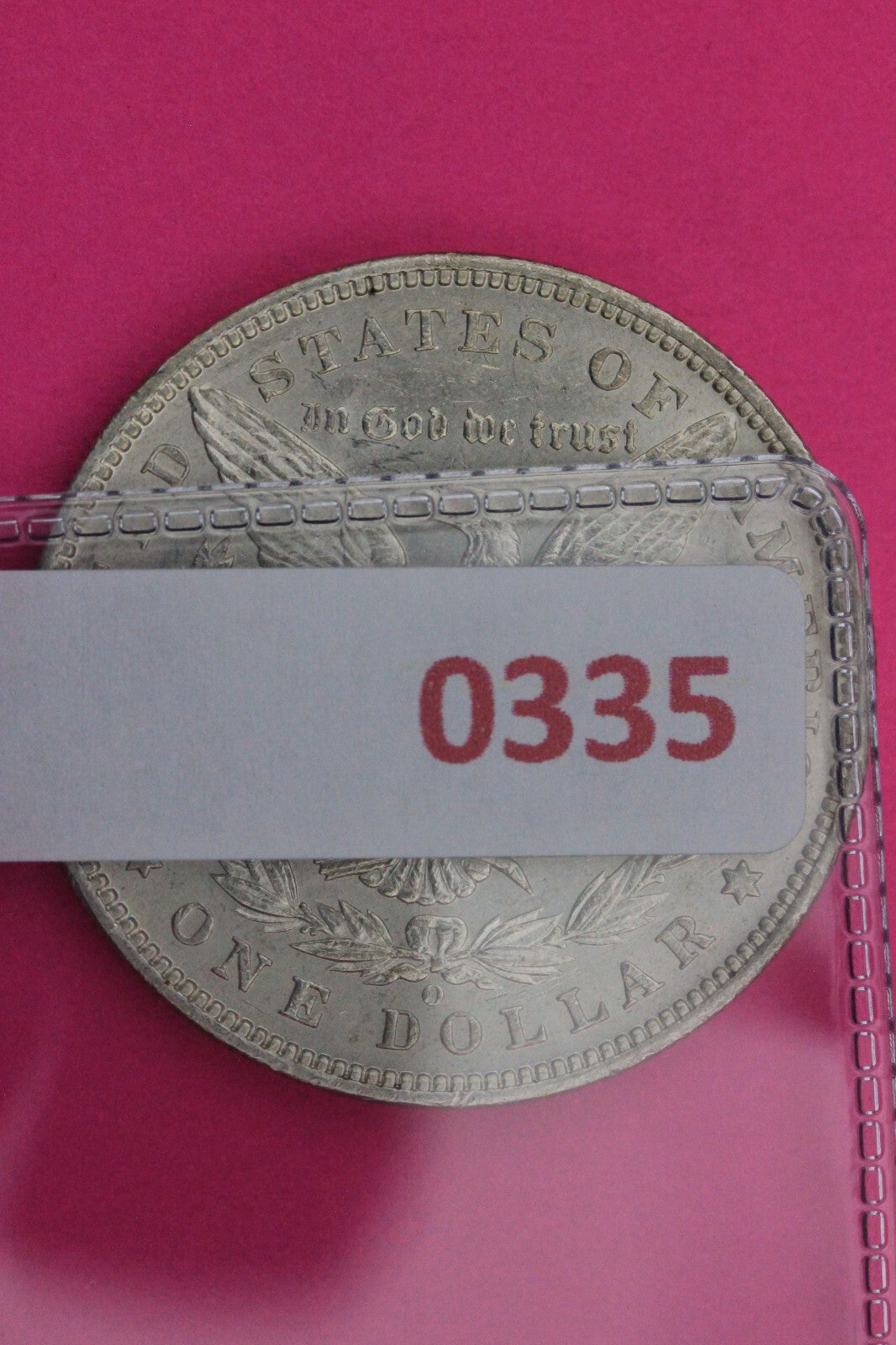 High Grade 1887 O Morgan Lady Liberty Rare Date Silver Dollar Authentic 0335N