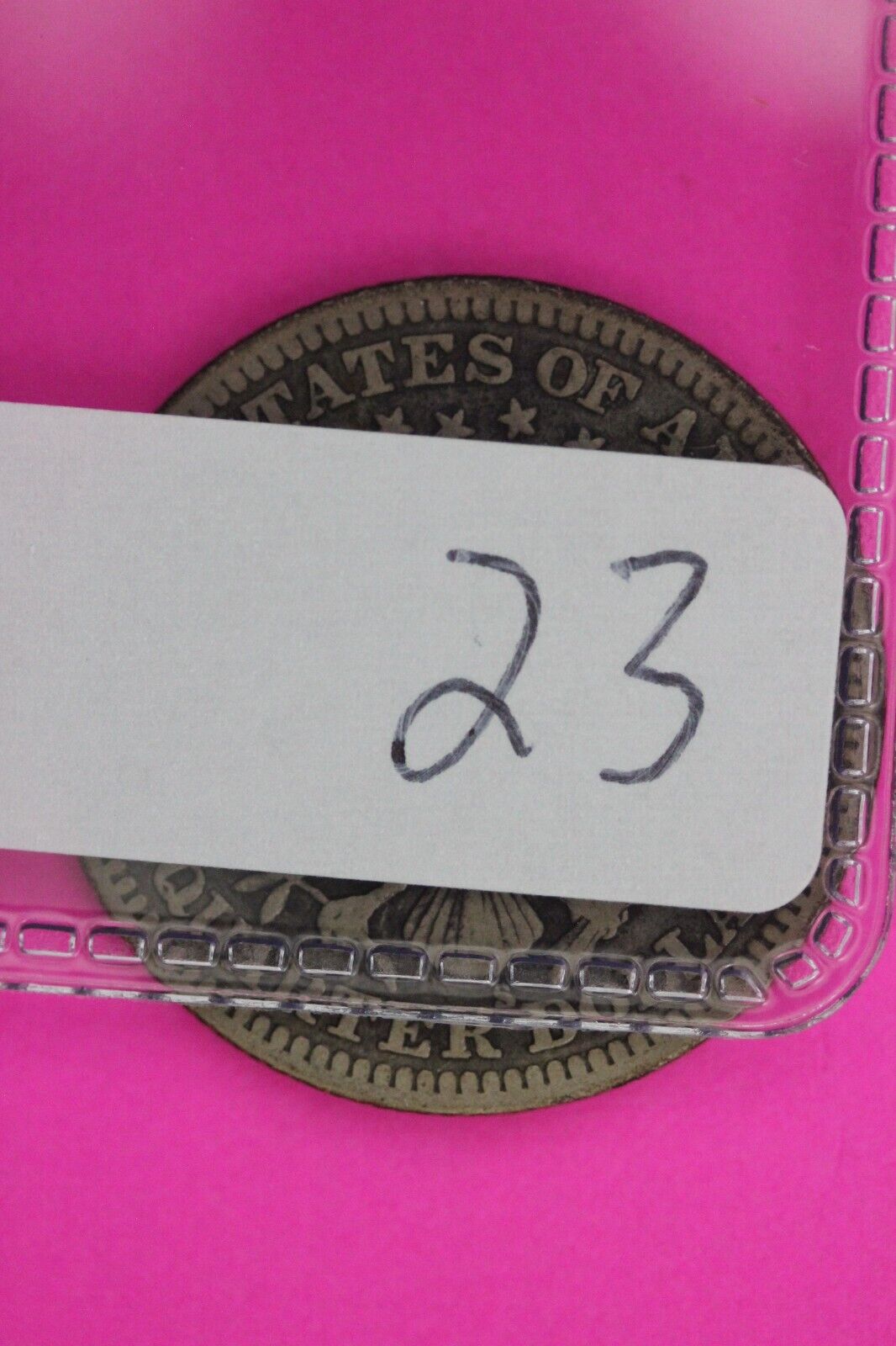 1912 S Barber Liberty Silver Quarter Scarce Semi Key Date Coin San Francisco 23