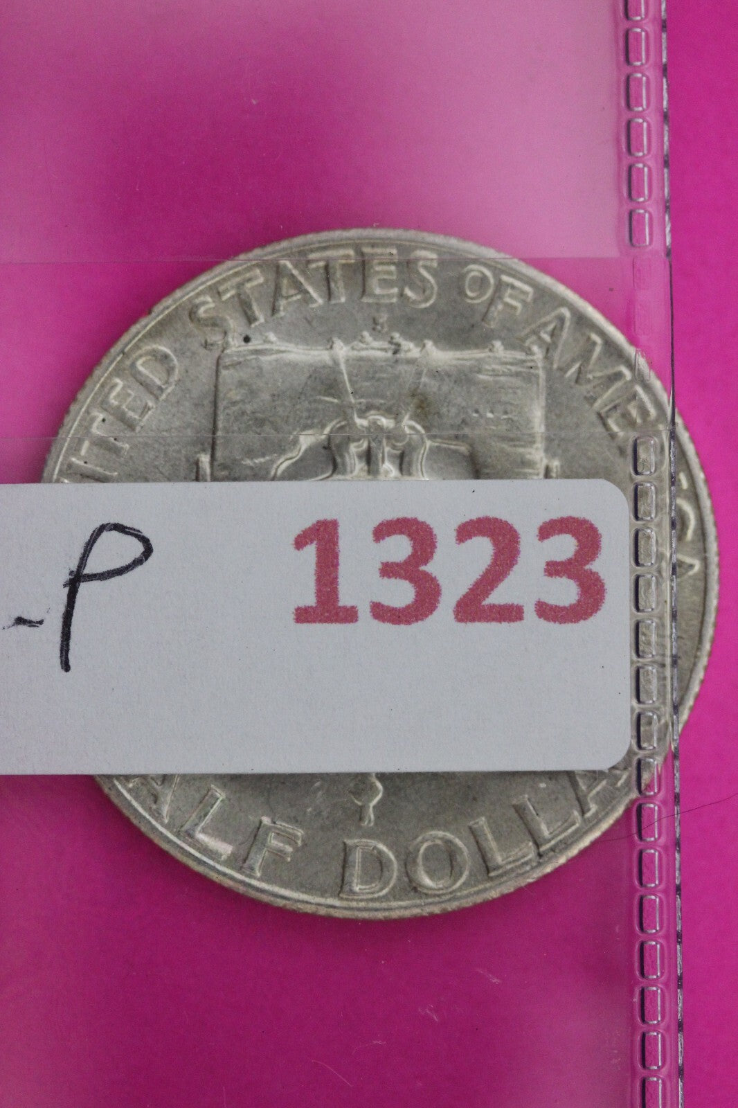 High Grade 1949 S Ben Franklin Silver Half Dollar Guaranteed Authentic Coin 1323