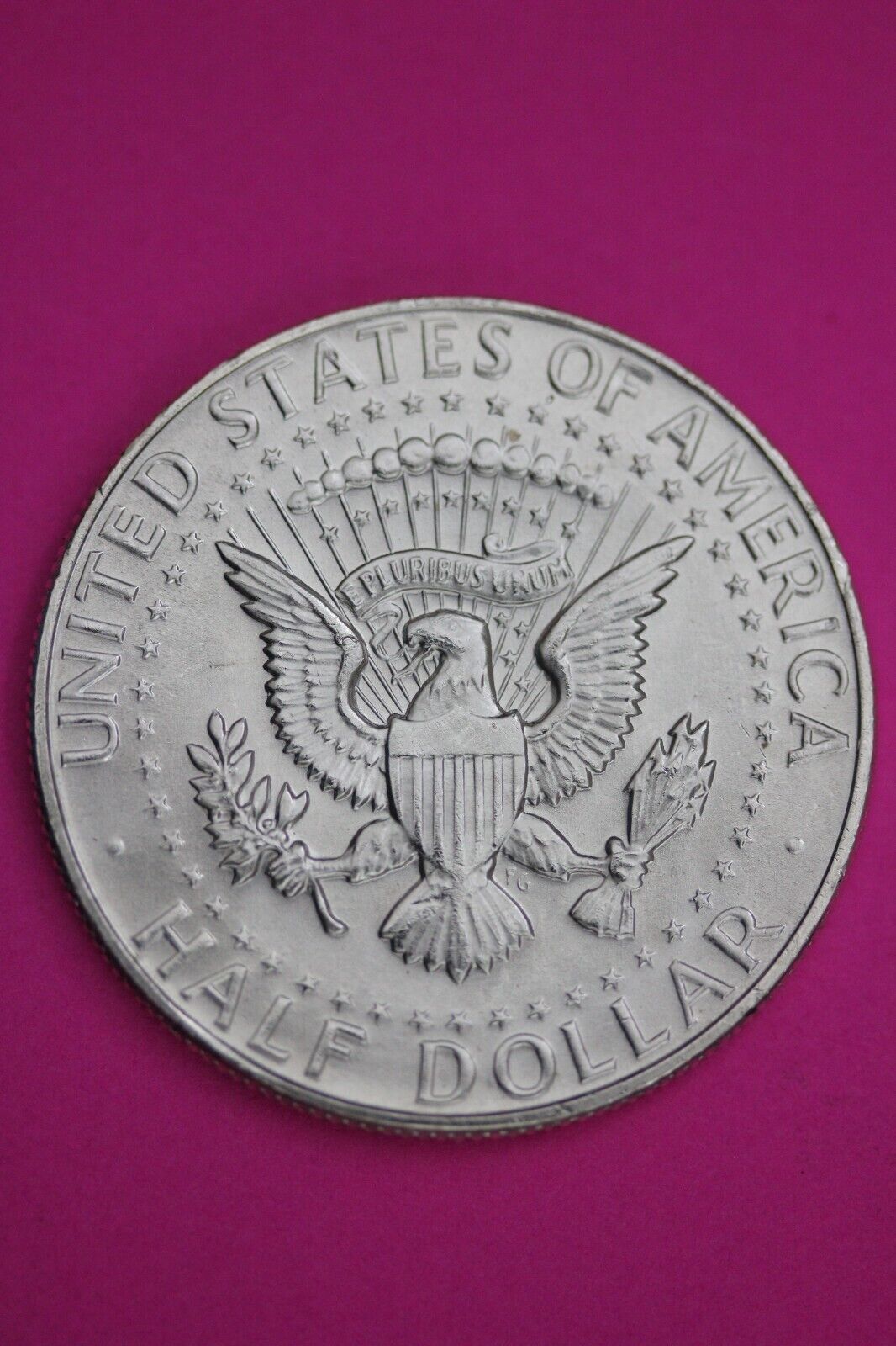 Gem BU 1968 D John F Kennedy Half Dollar 40% Silver Same Coin In Pics TOM 02