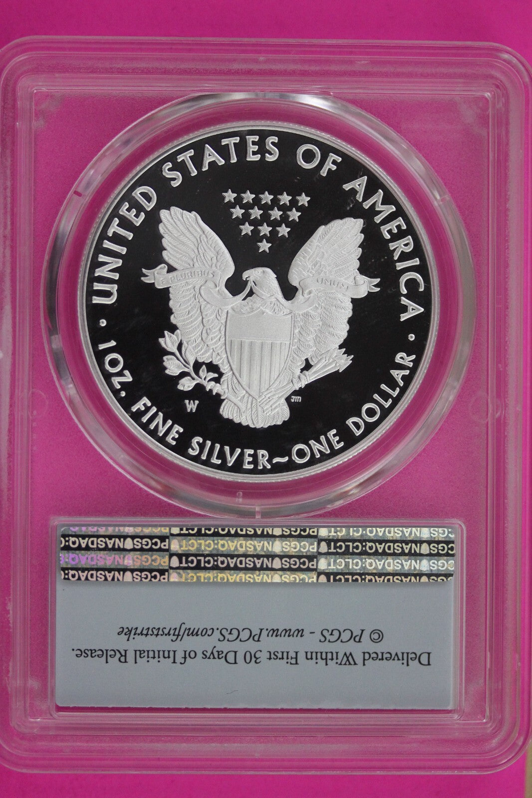 2020 W PR 70 Silver Eagle Proof DCAM PCGS Certified Graded Authentic Coin 614