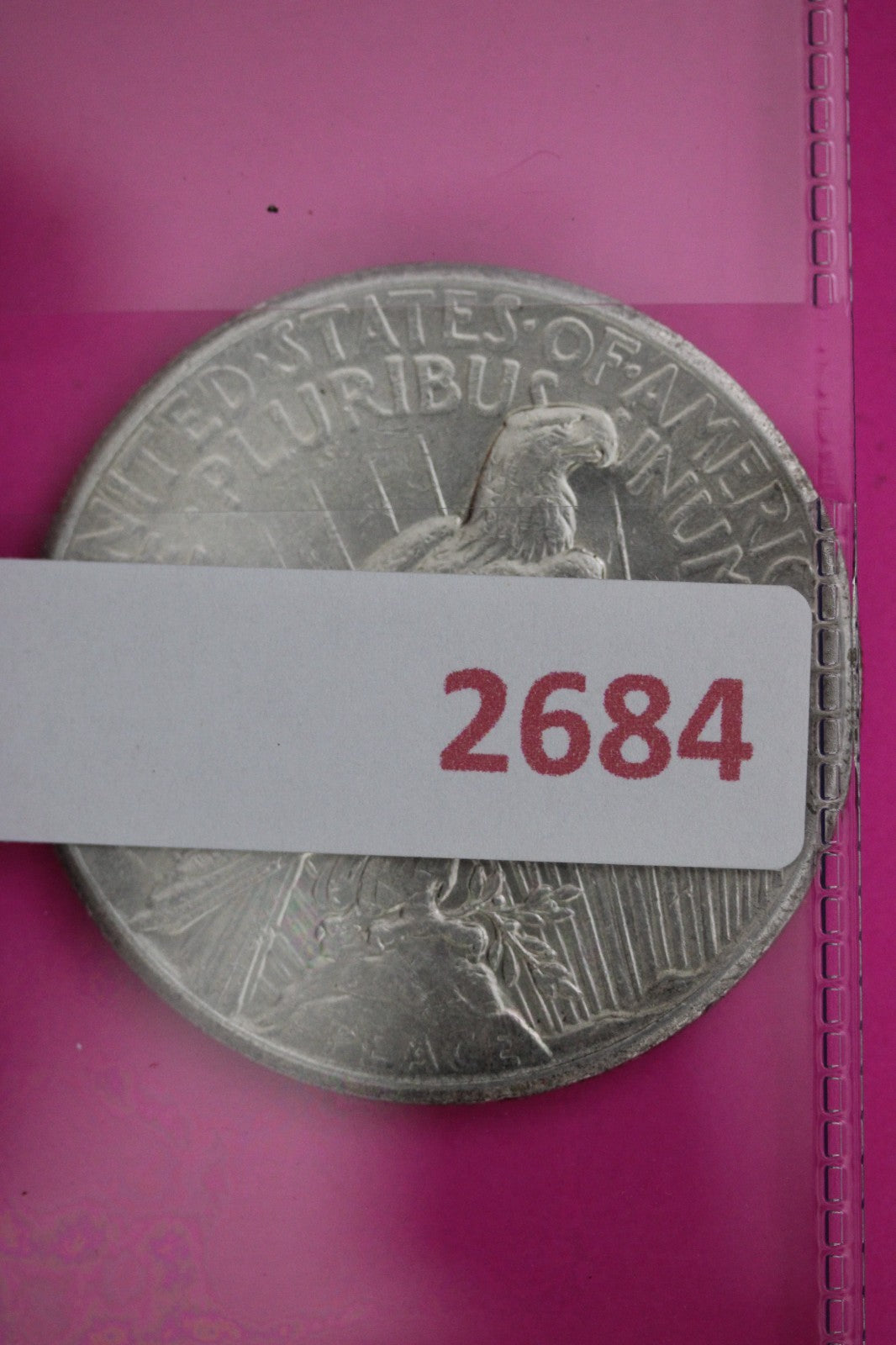 1927 P Peace Lady Liberty Semi Key Date Silver Dollar Guaranteed Authentic 2684