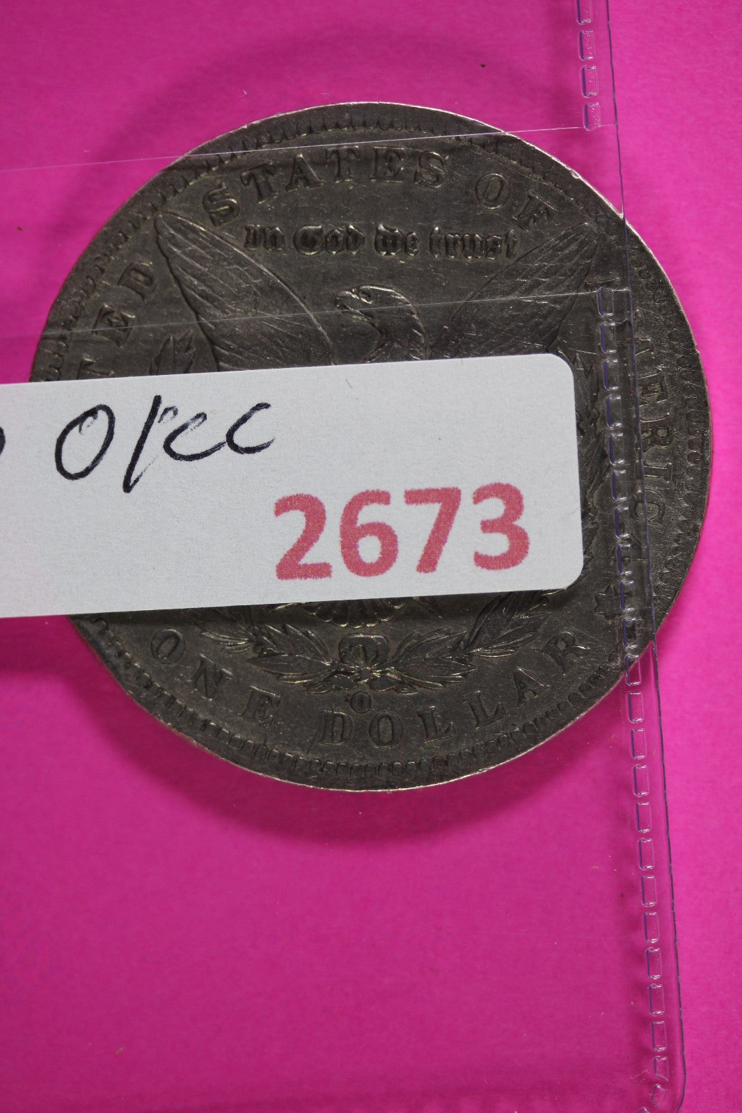 1900 O/CC Morgan Lady Liberty Silver Dollar Guaranteed Authentic & Genuine 2673