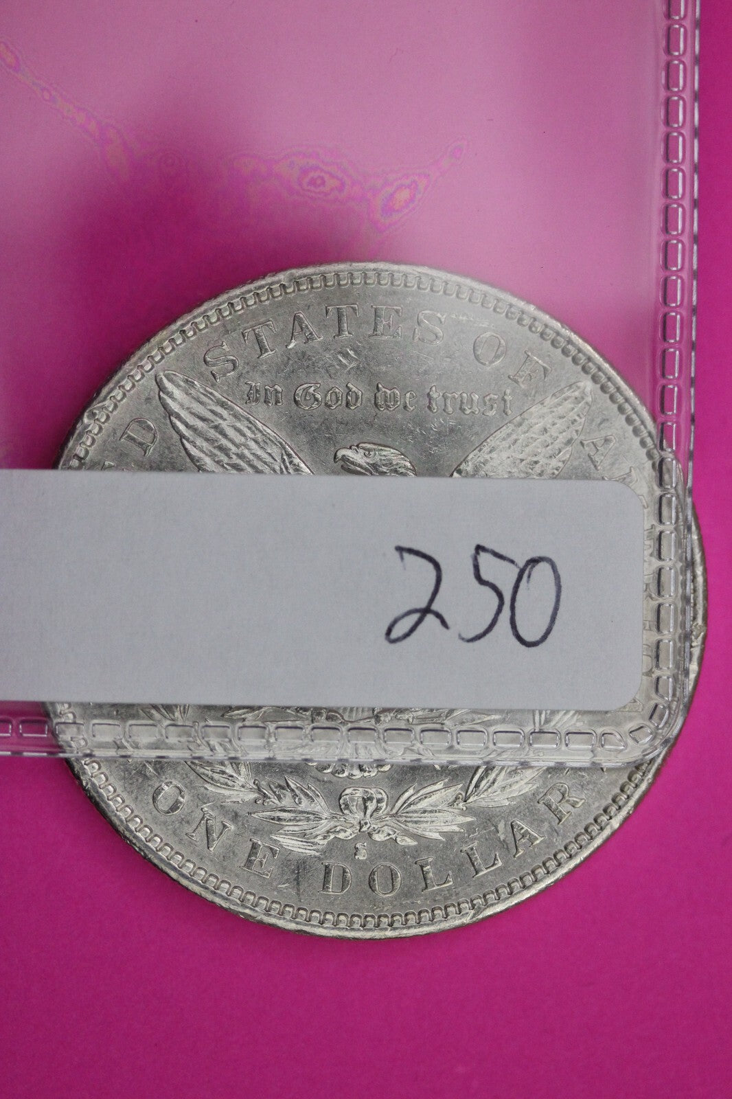 1891 S Morgan Lady Liberty Silver Dollar Higher Grade Semi Key Date Coin 250