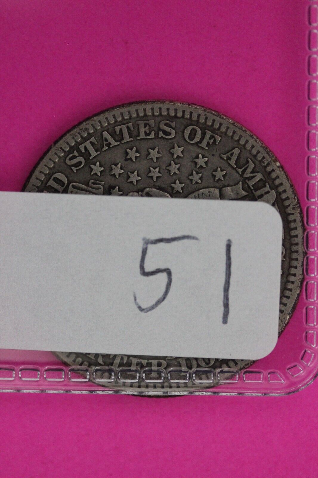 1913 D Barber Liberty Silver Quarter Scarce Semi Key Date Denver Mint 51