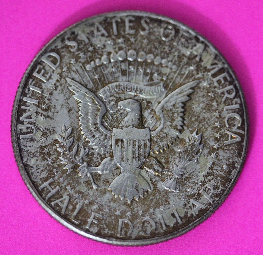 Toned 1966 P John F Kennedy Silver Half Dollar Exact Gem Coin Shown 10