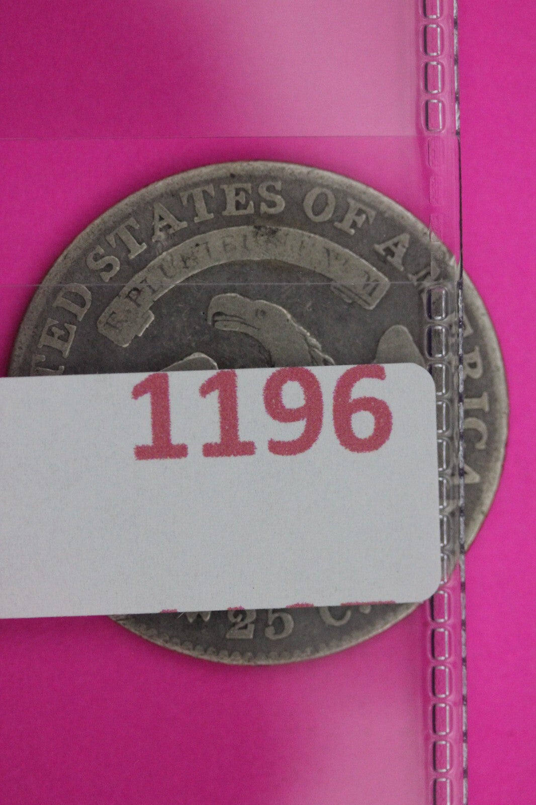 1821 Bust Cap Quarter Lady Liberty Guaranteed Authentic & Genuine Coin 1196