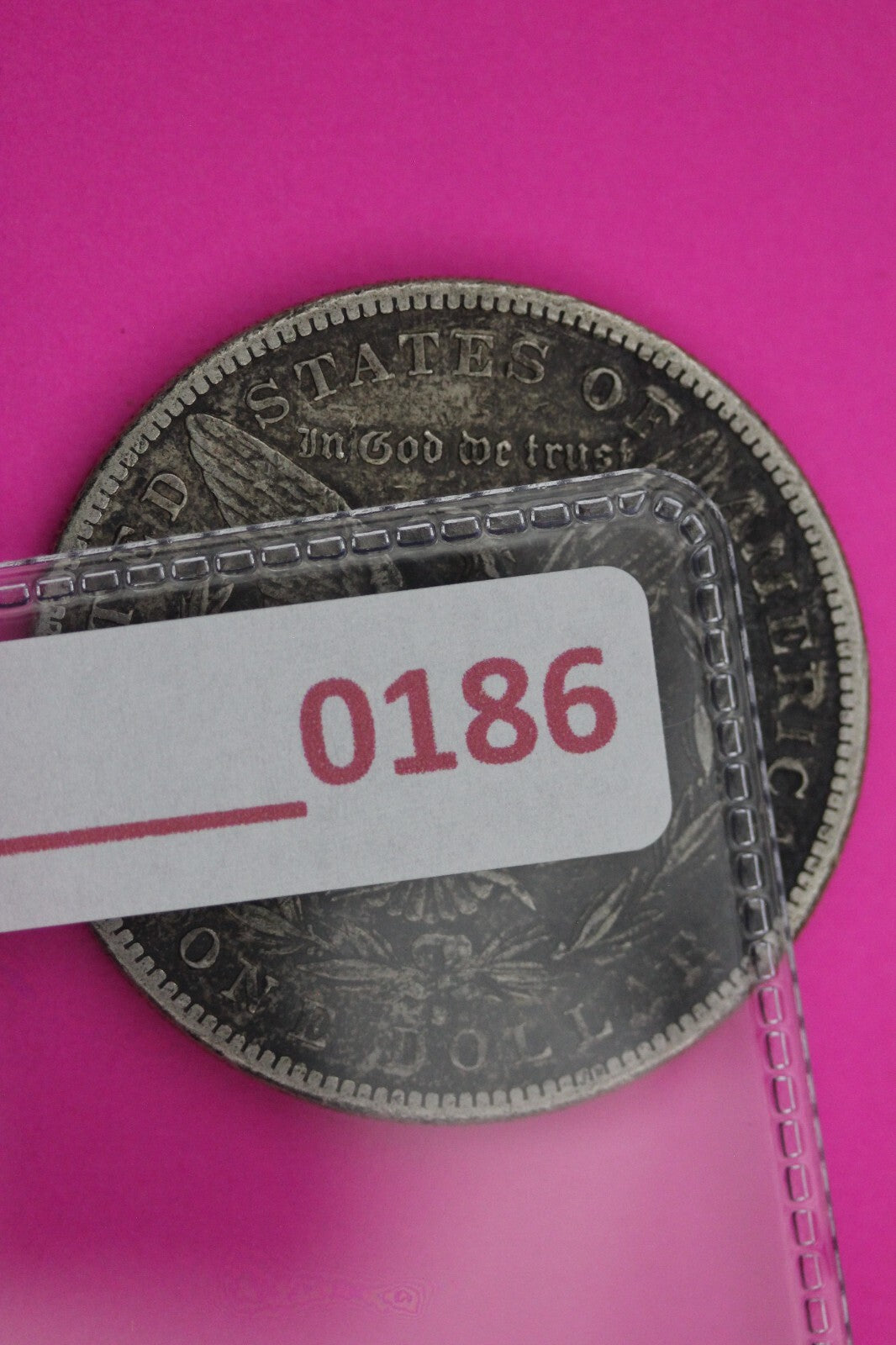 1884 S Morgan Lady Liberty Rare Date Silver Dollar Graffitti Authentic 0186N