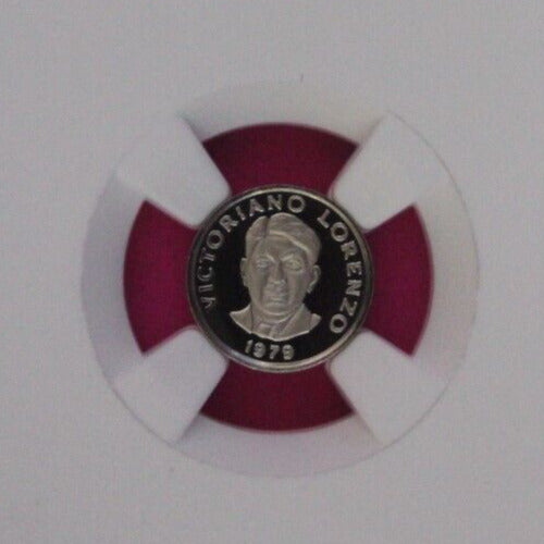 1979 Panama PF 69 Ultra Cameo Proof 2.5 Centesimos Coin NGC Certified Slab 799