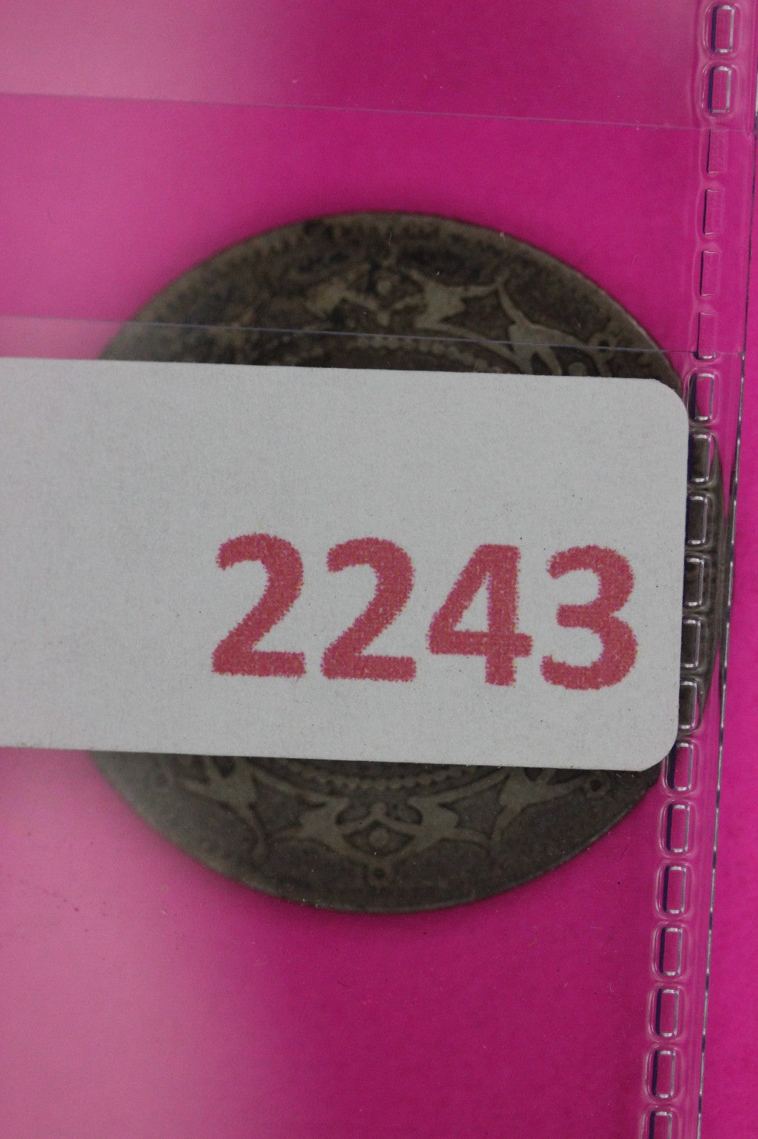 1872 Newfoundland Canada 20 TWENTY Cent Silver Coin Guaranteed Authentic 2243