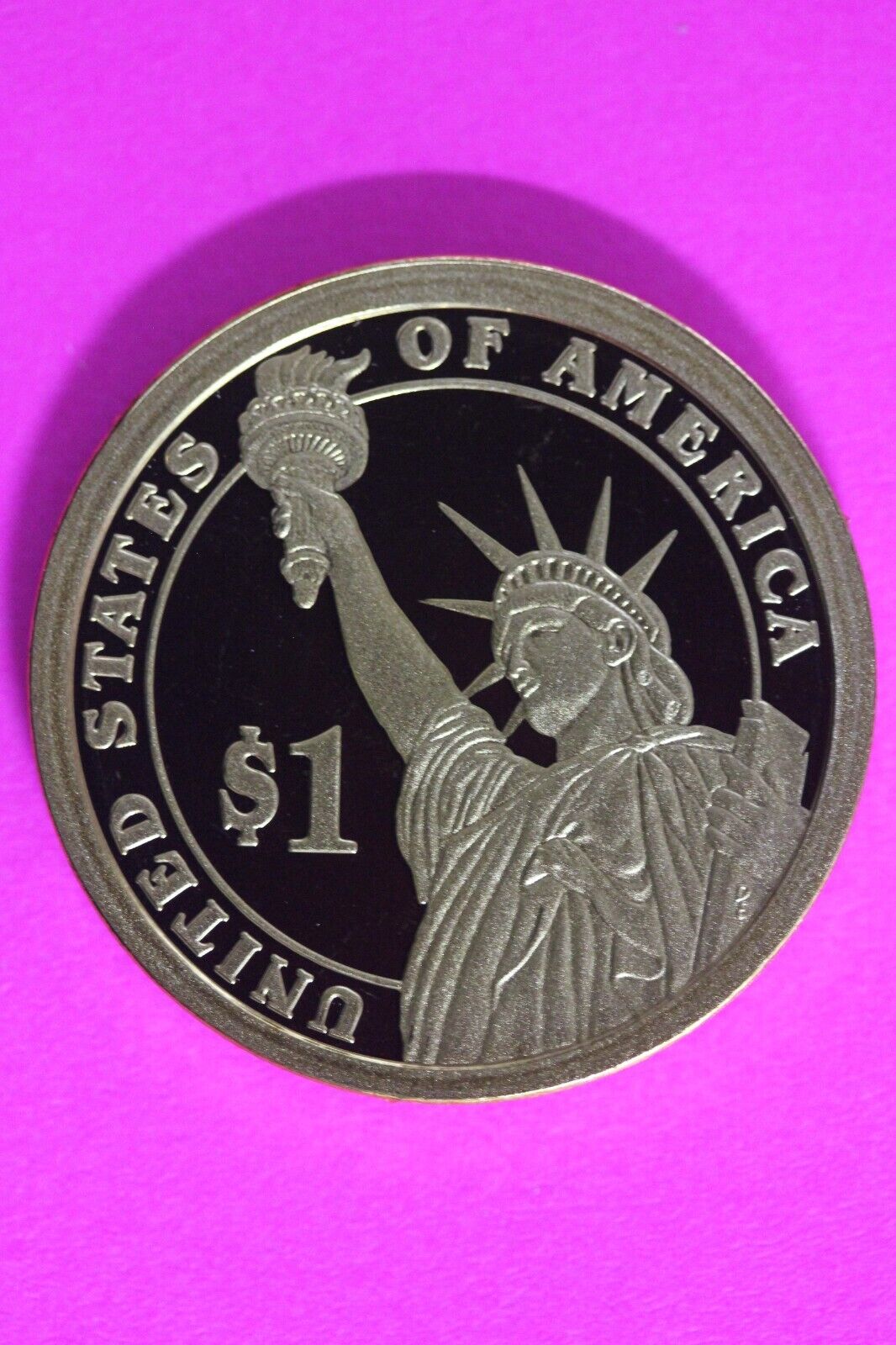 Proof 2012 S Grover Cleveland 1 Presidential Dollar DCAM Exact Coin Shown TOM 16