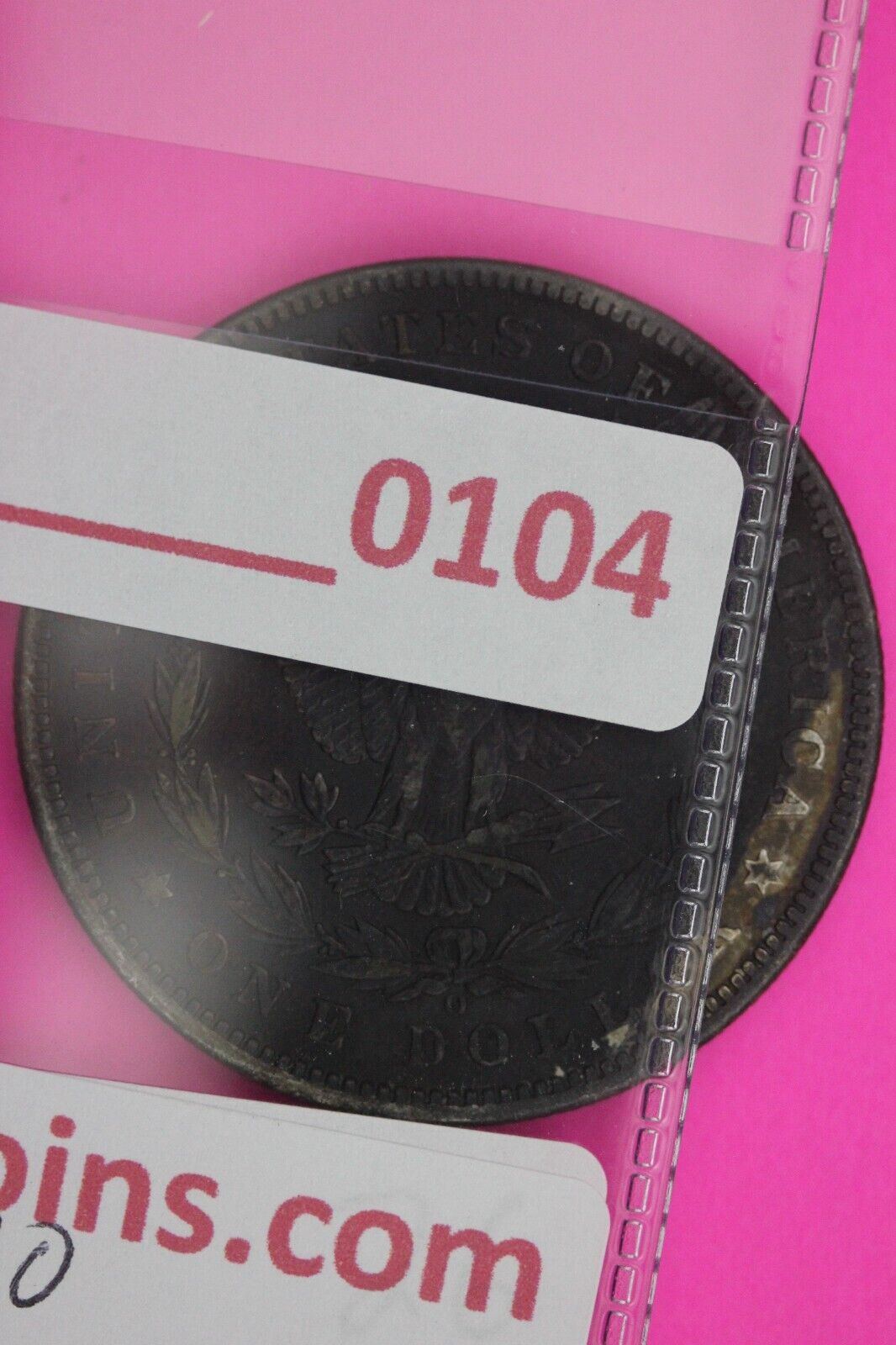 Rainbow Toned 1897 O Liberty Morgan Silver Dollar Coin Guaranteed Authentic 104N