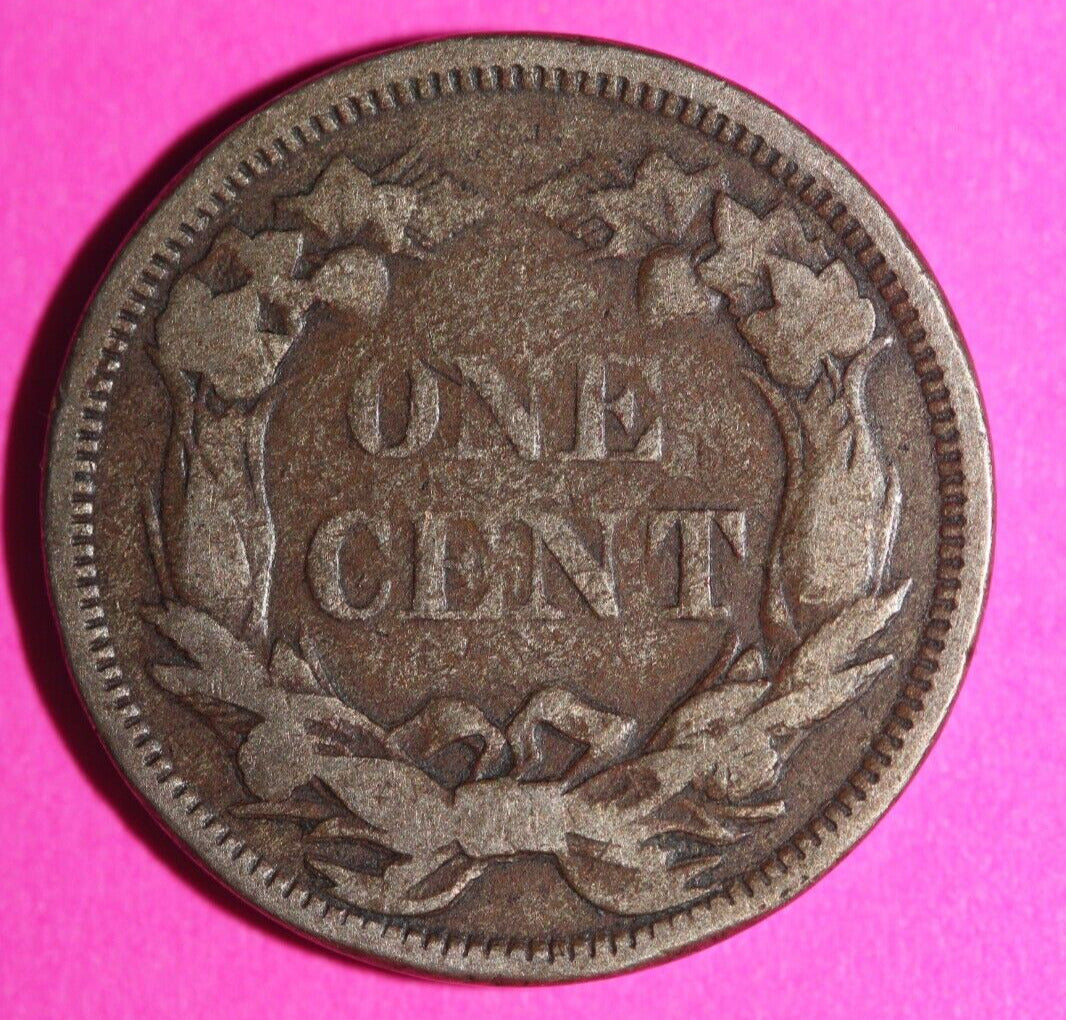 1858 Flying Eagle Cent Penny Exact Scarce Early Type Coin as Pictured 19