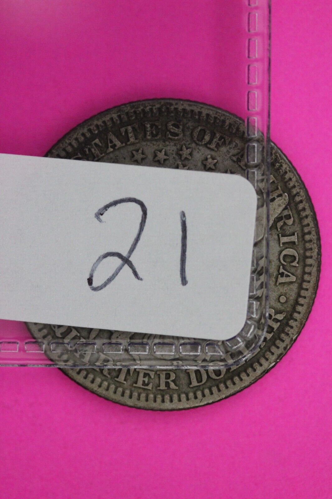 1915 D Barber Liberty Silver Quarter Scarce Semi Key Date Denver Mint 21