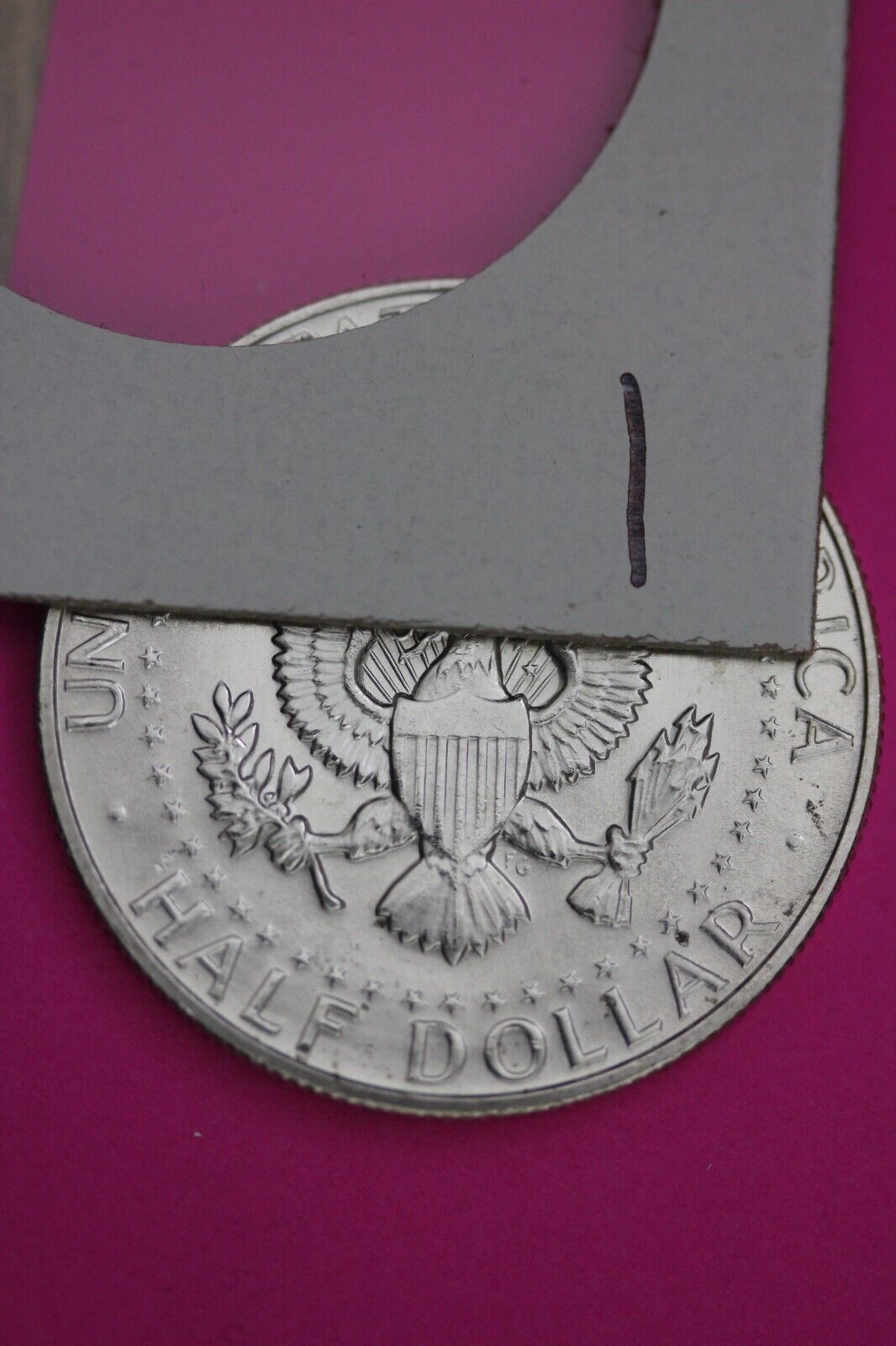 Gem BU 1968 D John F Kennedy Half Dollar 40% Silver Same Coin In Pics TOM 01