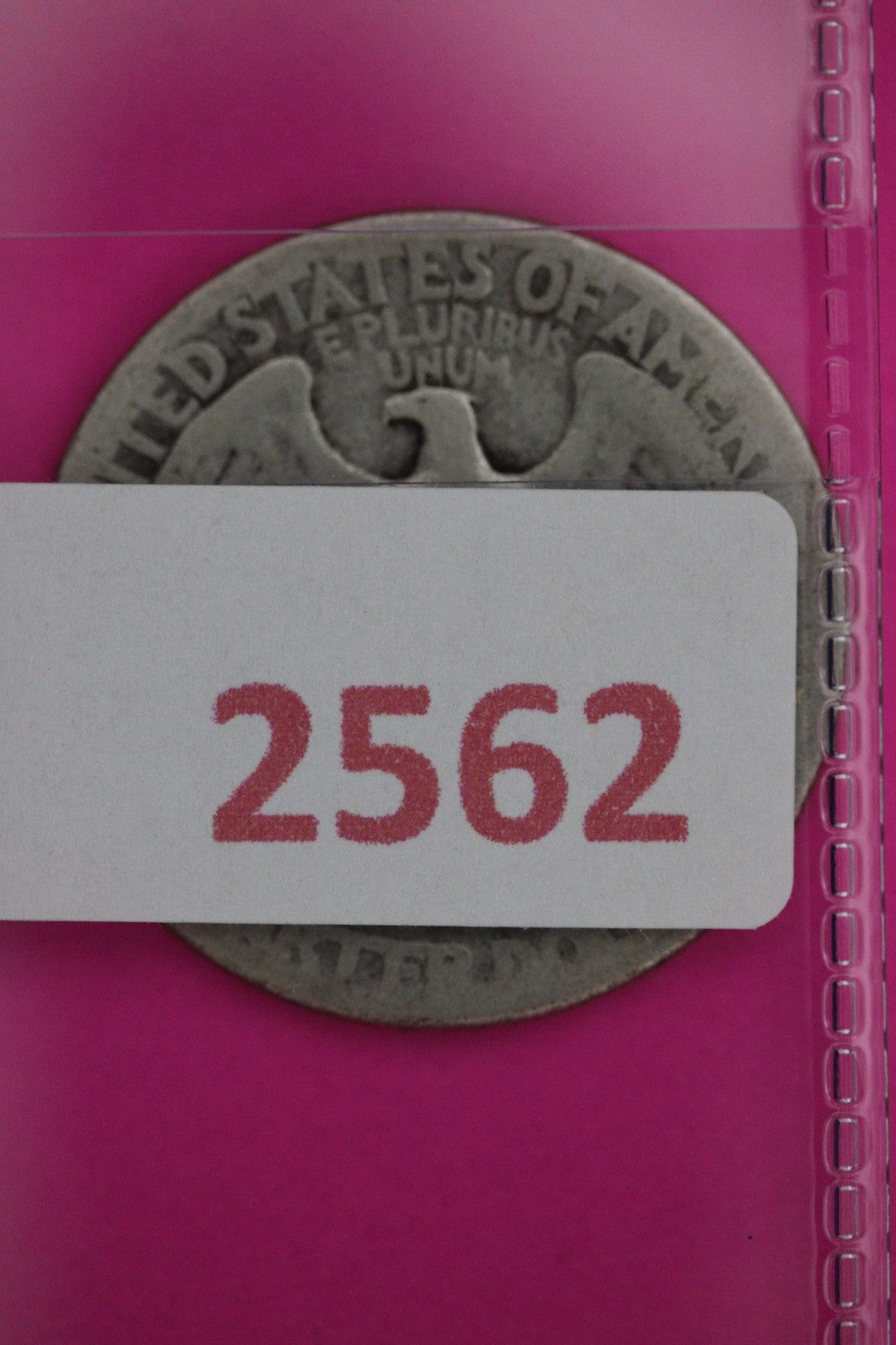 1932 D George Washington Silver Quarter Guaranteed Authentic Genuine Coin 2562