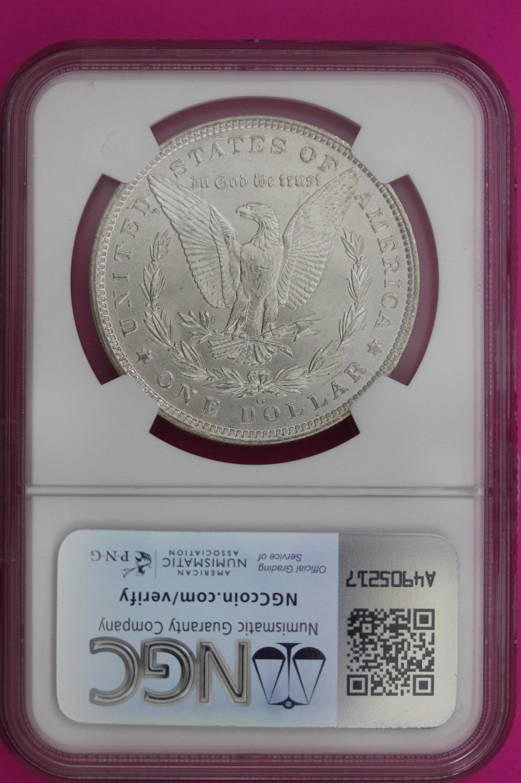 1900 O MS 64 Liberty Morgan Silver Dollar NGC Certified Graded Authentic 268