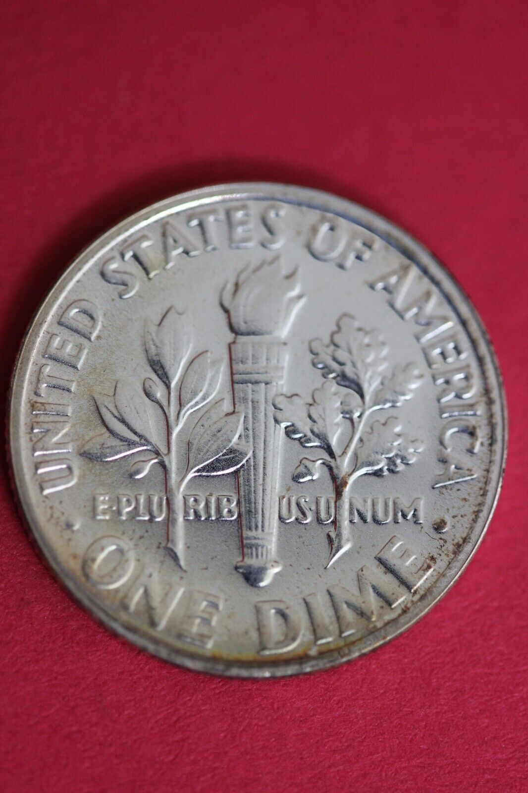 Toned 1957 Silver Proof Roosevelt Dime Exact Coin Shown Fast Shipping OCE 88