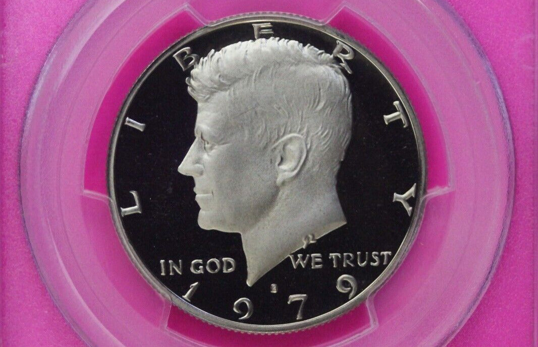 1979 S T1 PR 69 Deep Cameo John Kennedy Clad Half Dollar JFK Label PCGS 1114