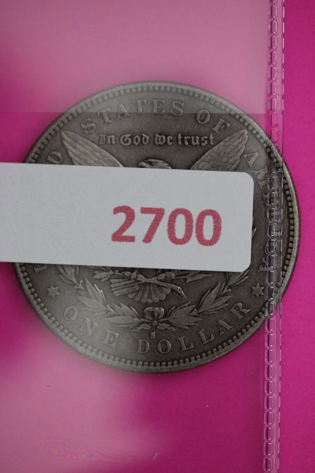 1883 S Morgan Lady Liberty Silver Dollar Guaranteed Authentic & Genuine 2700