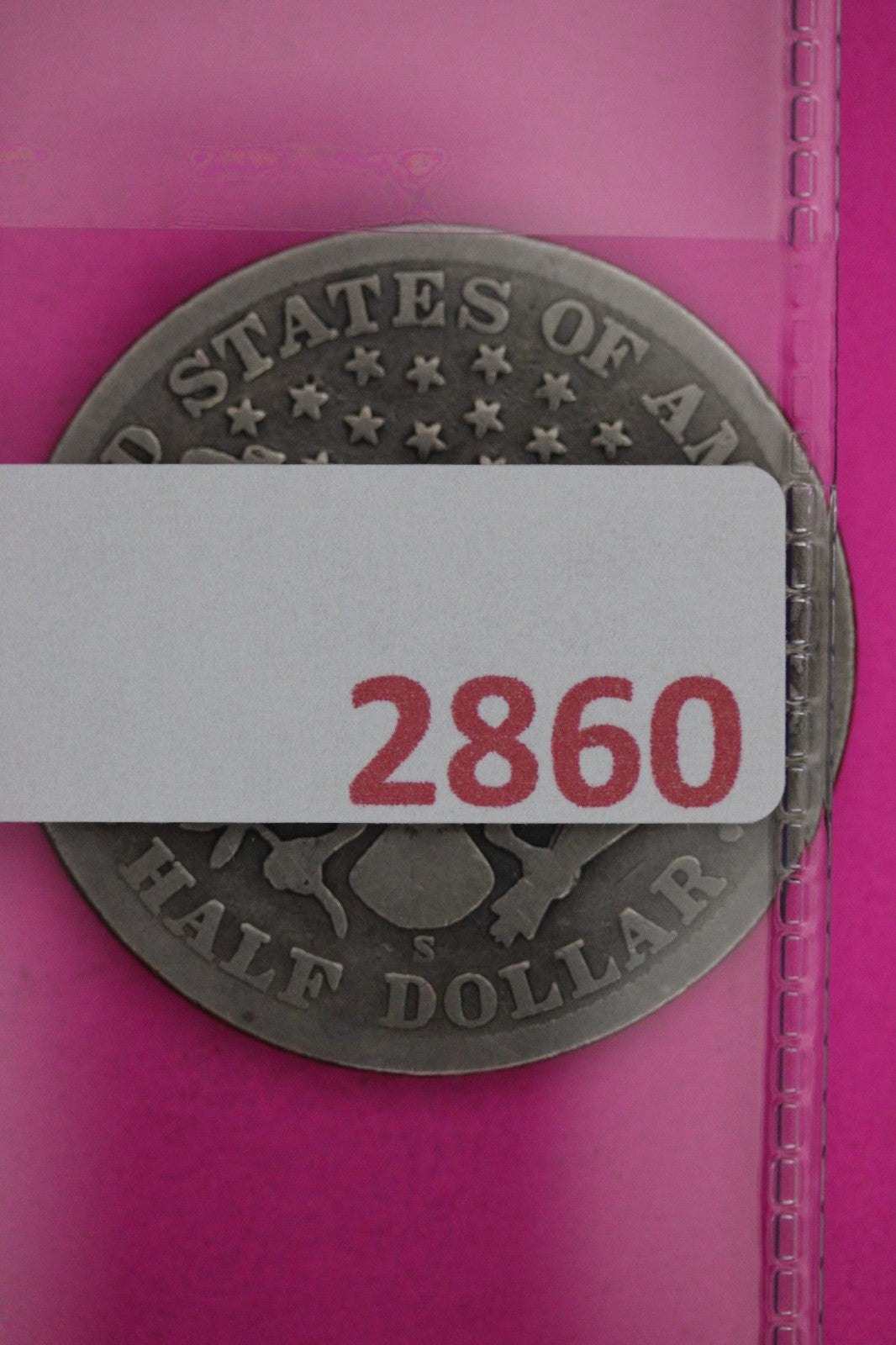 1907 S Barber Liberty Silver Half Dollar Guaranteed Authentic Genuine Coin 2860